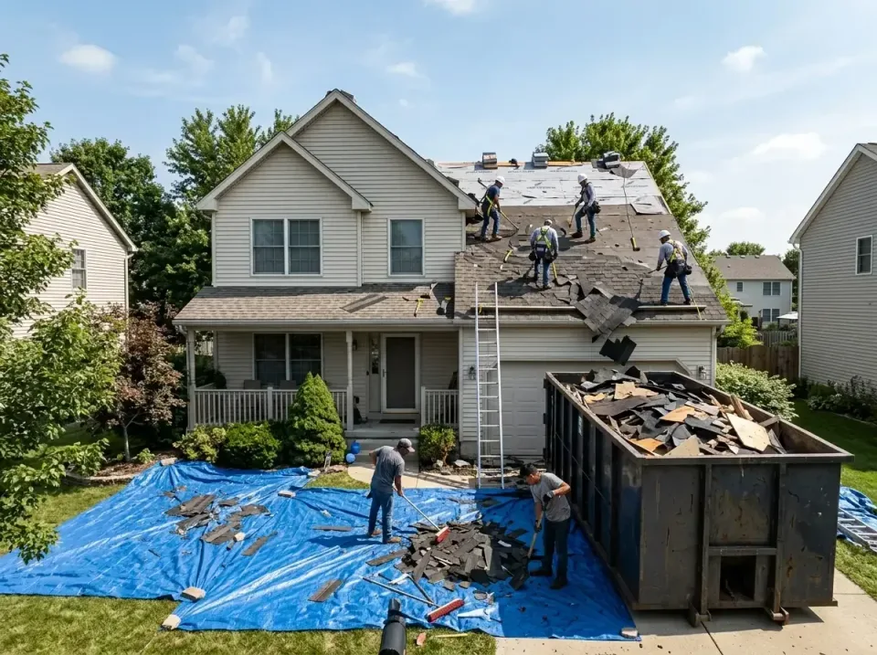 roof-replacement-debris-remova-004 — frequently asked questions, Cheapest Dumpster Rentals in Montpelier, ID